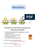 Cinética Química (Química 2º de Bachillerato)