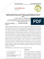 ASSESSING THE EFFICIENCY OF SYSTEMICALLY ADMINISTERED LYCOPENE IN THE TREATMENT OF GINGIVITIS – A RANDOMISED CONTROLLED CLINICAL TRIAL