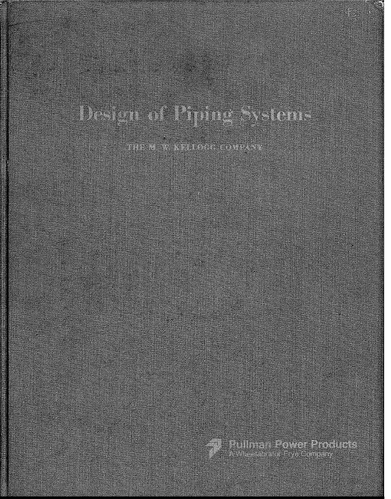 Design of Piping Systems MW Kellogg | PDF | Deformation (Engineering ...