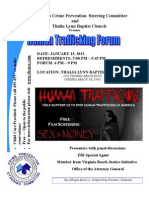 Human Trafficking Flyer