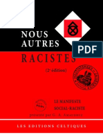 Amaudruz G.-A. - Nous Autres Racistes, Manifeste Social-Raciste