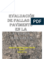 Evaluación de Fallas de Pavimento