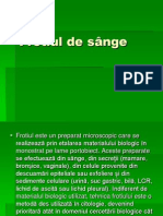 frotiul de sange