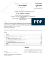 Plasmid DNA and viral vector-based vaccines
for the treatment of cancer