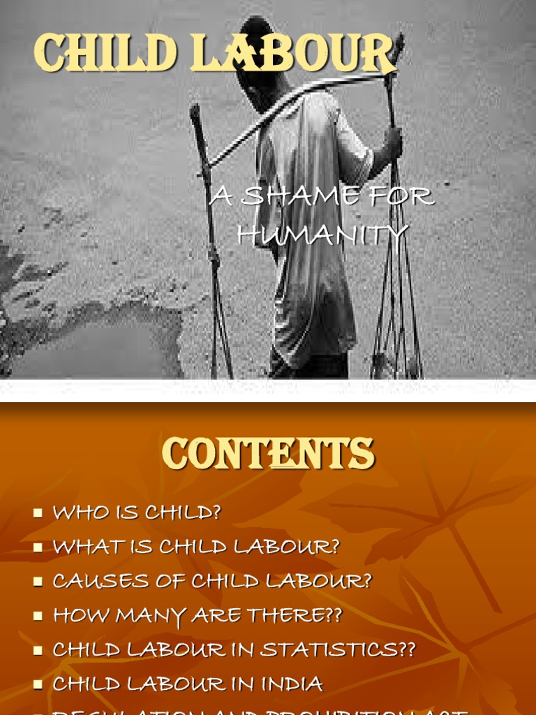 child labour a curse to humanity essay