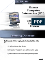 Human Computer Interaction (HCI) : The Design Process