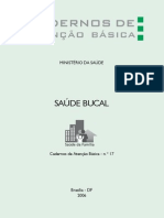 Caderno de Atenção Básica - Saúde Bucal