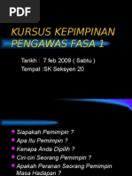 Ceramah Kepimpinan - Peranan Pengawas Sekolah