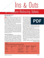 Pressure Reducing Valves