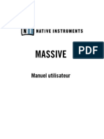 Native Instruments Massive - Manuel Utilisateur