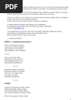 Cantece de tabara