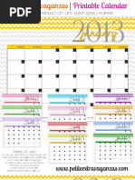Download 2013 Chevron Calendar  Petite Extravaganzas by Petite Extravaganzas Paperie Studio SN119012620 doc pdf