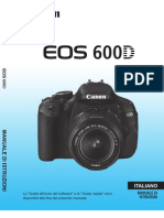 Manuale CANON EOS 600D