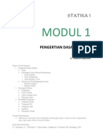 Download Modul 1 Pengertian Dasar Statika by Kustianto Adi S SN119015087 doc pdf