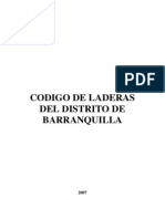 Codigo de Laderas Distrito Barranquilla Colombia