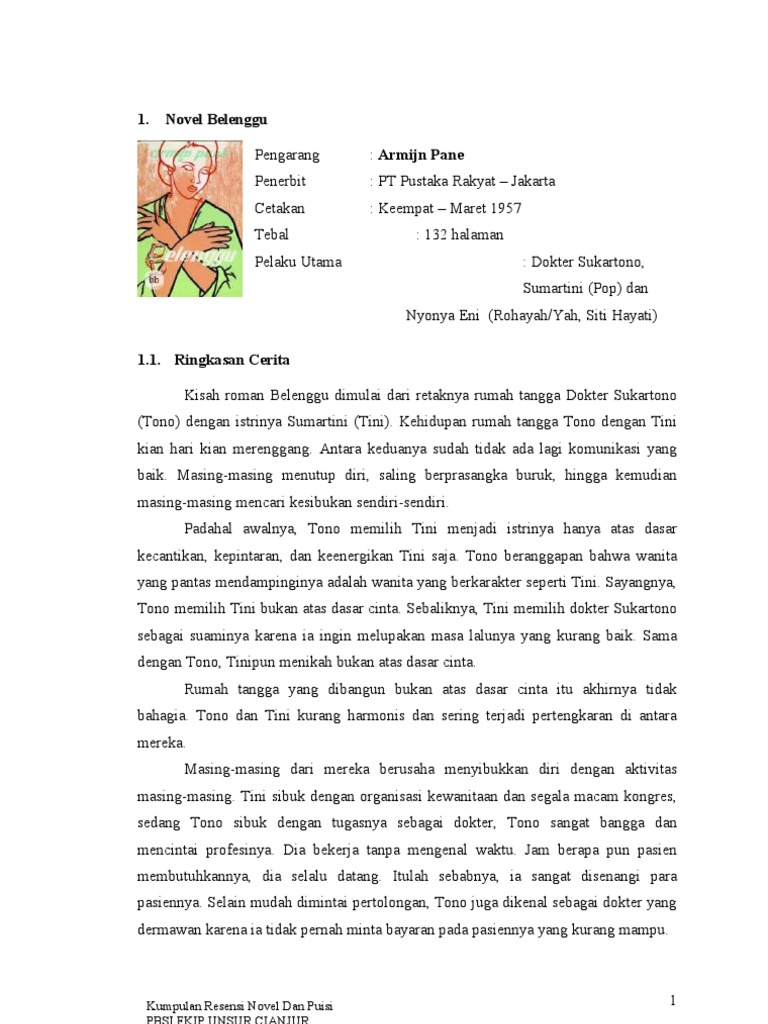 Resensi Novel Pdf