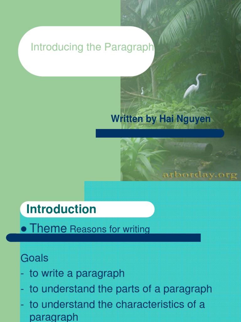 Unit 5 How To Write A Paragraph | PDF | Paragraph | Sentence (Linguistics)