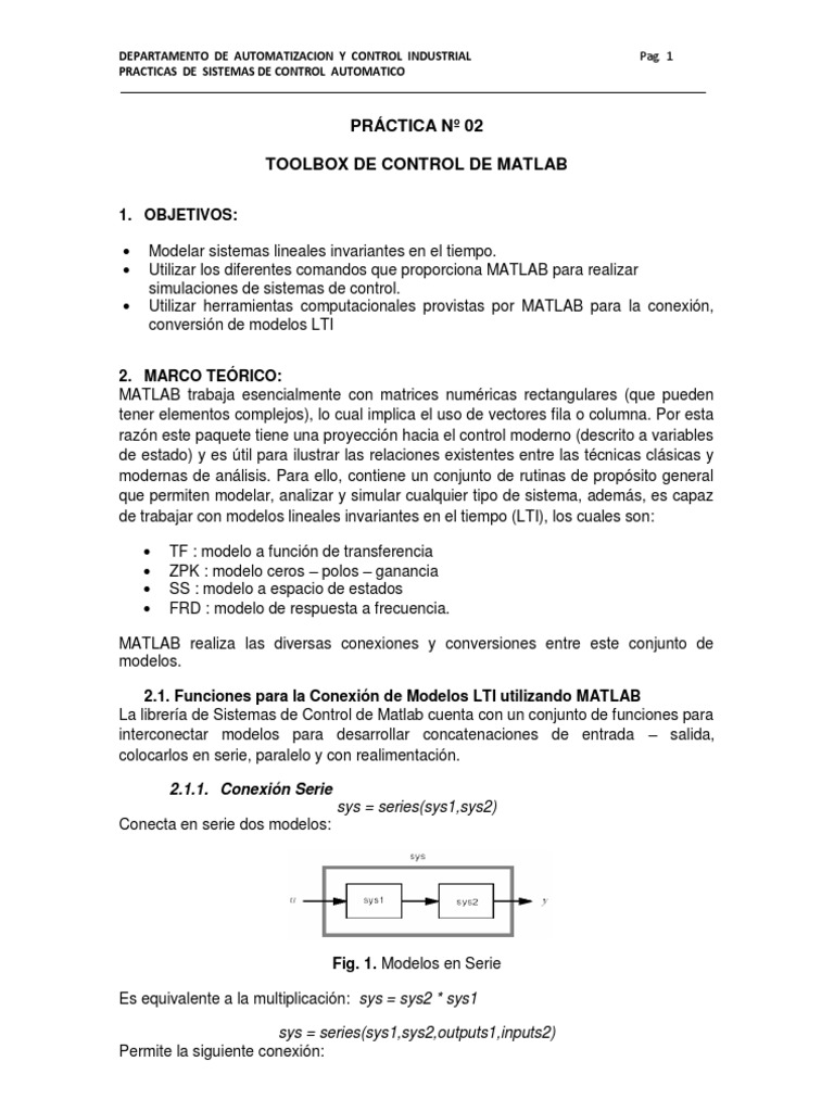 Control Practica 2 | PDF | Realimentación | Sistema de control