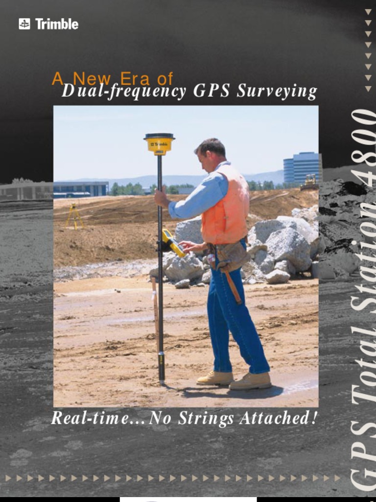 Gps Trimble 4800 Surveying Global Positioning System