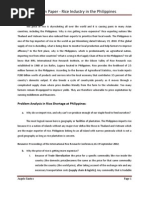 Download Position Paper - Supply Chain of Rice in the Philippines by Liby Santos SN119038013 doc pdf