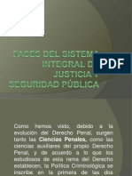 Fases Del Sistema Integral de Justicia y Seguridad