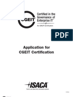 CGEIT Application Form