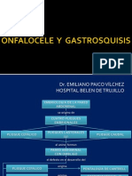 Onfalocele y Gastrosquisis
