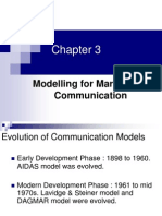 Ch 3 Modelling for Marketing Communication