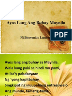 Ayos Lang Ang Buhay Maynila