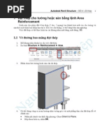 Đặt cốt thép trong Revit Structure 2013