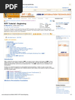 Download WPF Tutorial _ Beginning - CodeProject by Ratish Pillai SN119069434 doc pdf