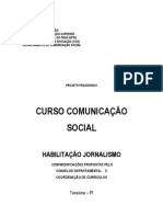 Proj. Ped. de Comunicação Social UFPI