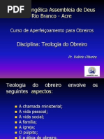 Obreiro - Aula 1