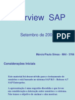 1Treinamento SAP Overview