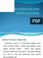 Download Determinan Dan Invers Matriks by ariesofyan SN119102241 doc pdf