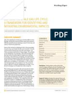 Defining Shale Gas Life Cycle: A Framework For Identifying and Mitigating Environmental Impacts