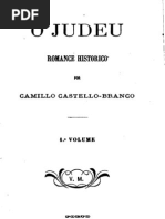 O Judeu, romance histórico, de Camilo Castelo Branco
