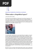 What Makes A Biopolitical Space