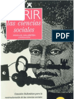 Abrir Las Ciencias Sociales - Immanuel Wallerstein