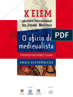 Anais Eletrônicos do IX Encontro Internacional de Estudos Medievais: O ofício do Medievalista.

