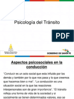 Factores psicológicos que influyen en los accidentes de tránsito