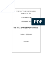 Sample Expert Report Template | Government | Politics