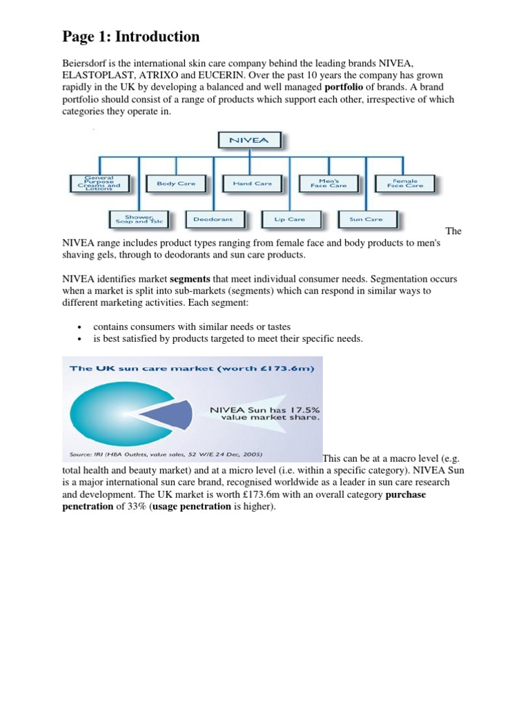 nivea market segmentation case study