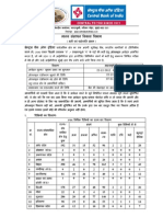 Swo a Clerks Recruitment in Central Bank of India 2012 Hindi