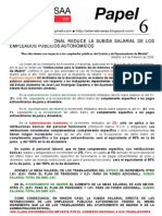 Papel 6 Subida Salarial