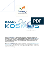 Ramky One Kosmos-Latest