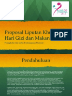 Proposal Hari Gizi