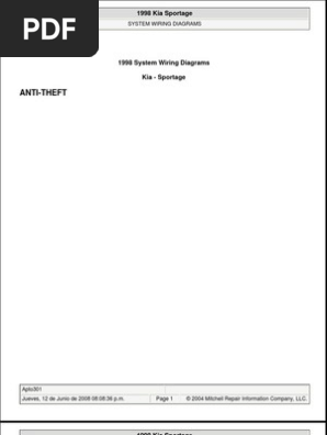 2012 Kia Sportage Headlight Wiring Diagram - 23