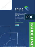 Design of Chute Spillway