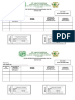 ACTUAL DELIVERY in Pasay City General Hospital, Pasay City Handled Cases Prepared By: D.R. Form Actual Delivery Form